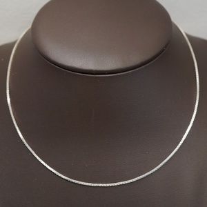 Sterling Silver (.925) 16" Solid Box Chain